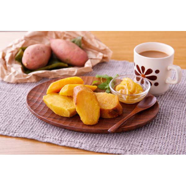 「夢百笑」 焼芋革命 焼き蜜芋皮なしスライス3袋