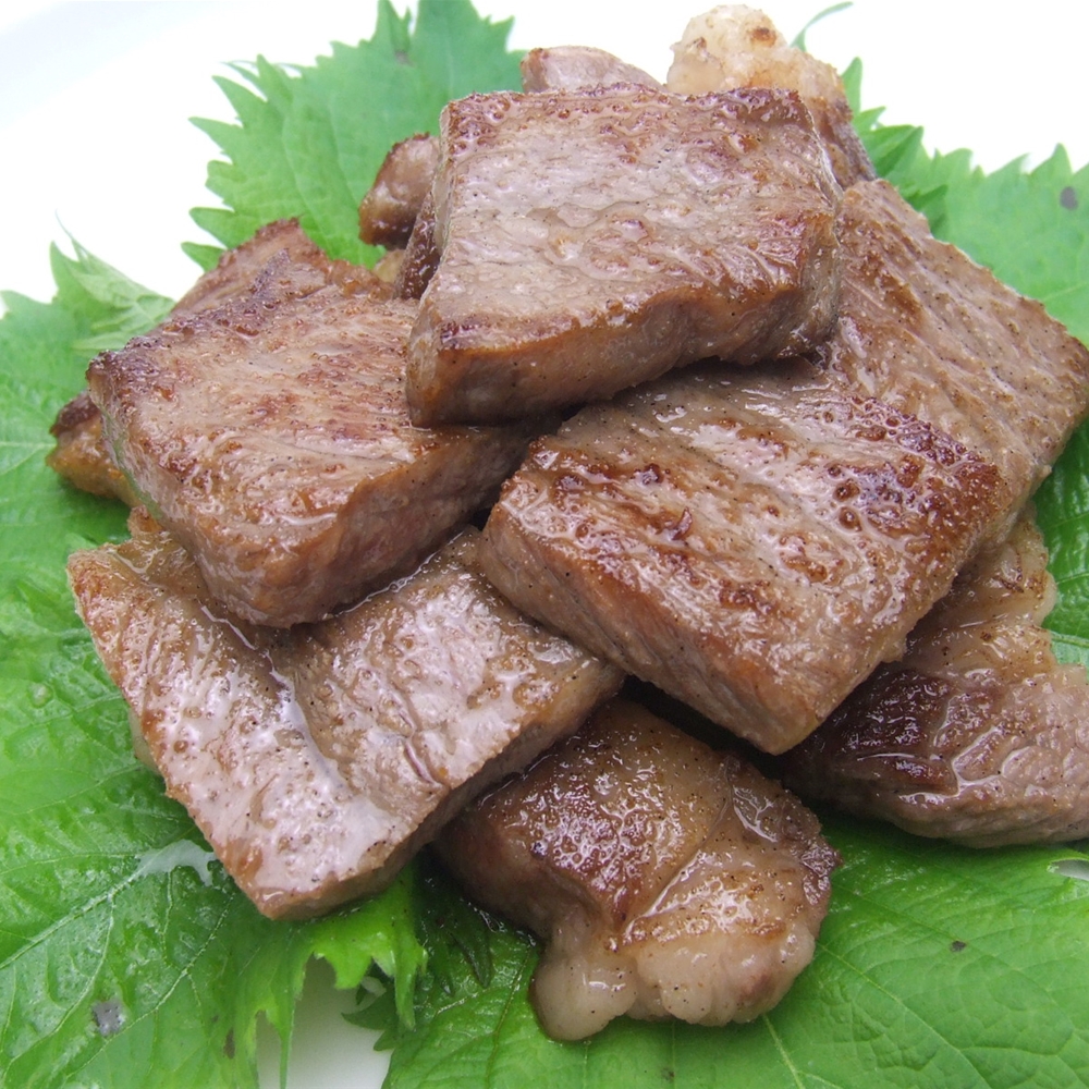 「京都モリタ屋」 国産黒毛和牛肩ロースサイコロステーキ