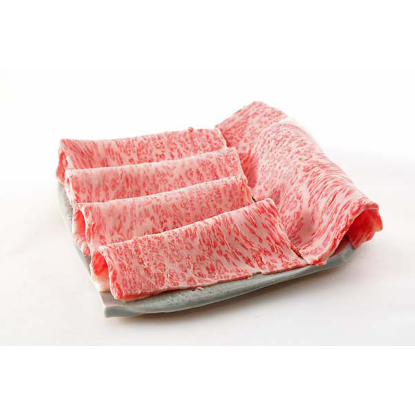 大阪 「萬野屋」 萬野屋和牛焼すきしゃぶ用サーロイン(計380g)