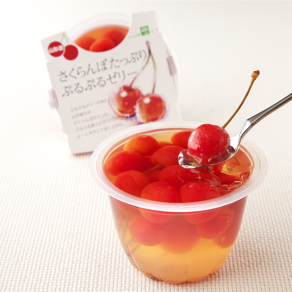 さくらんぼ＆ラフランスぷるぷるゼリーセット