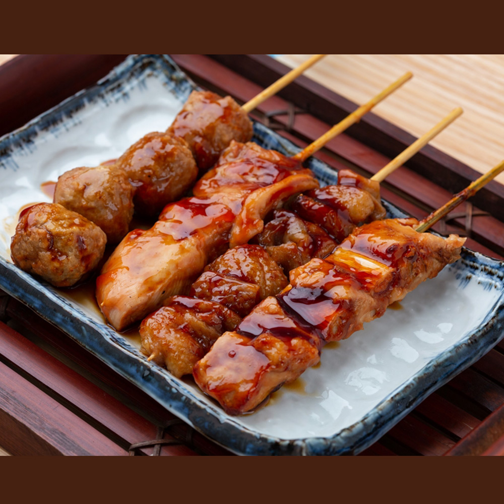 国産焼鳥盛り合わせ（タレ付加熱済タイプ）　A