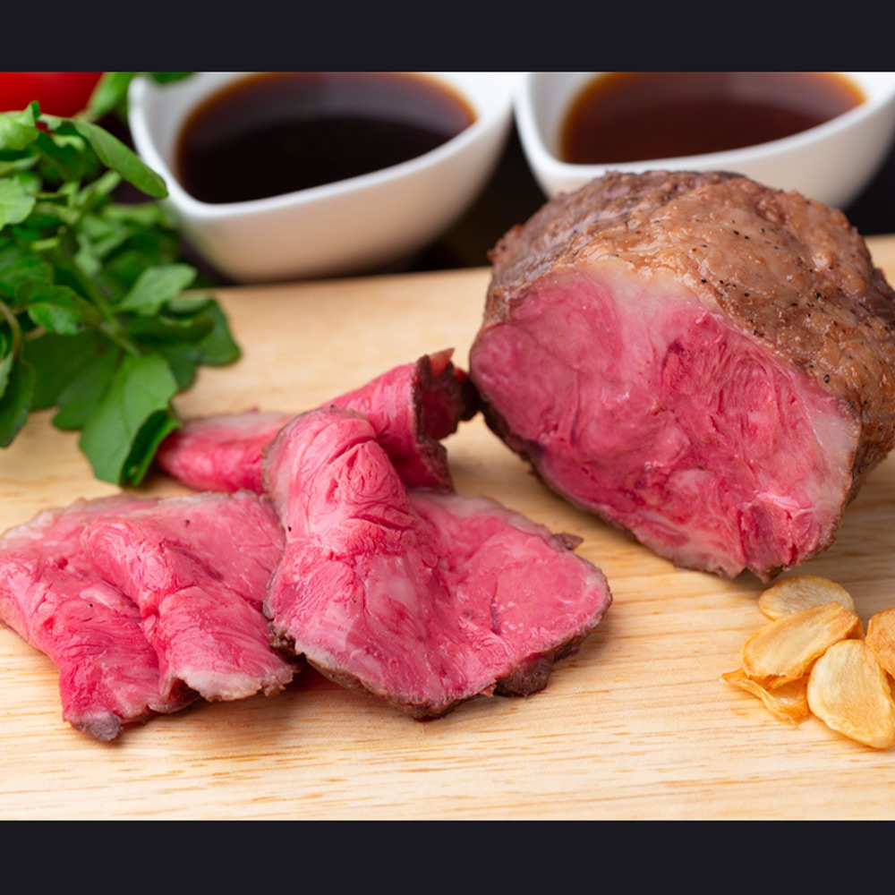 大阪 「ノワ・ド・ココ」 黒毛和牛A4ランクロースのローストビーフ