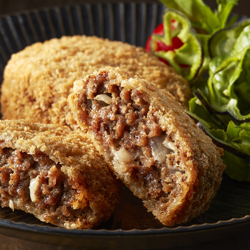 大阪　「洋食Ｒevo」 黒毛和牛メンチカツ(8個)