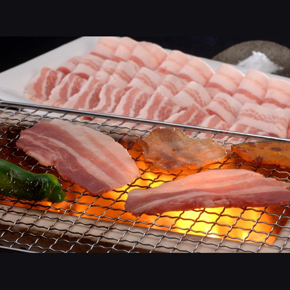 山形県食肉公社認定 山形豚肉 バラ焼肉（400g）