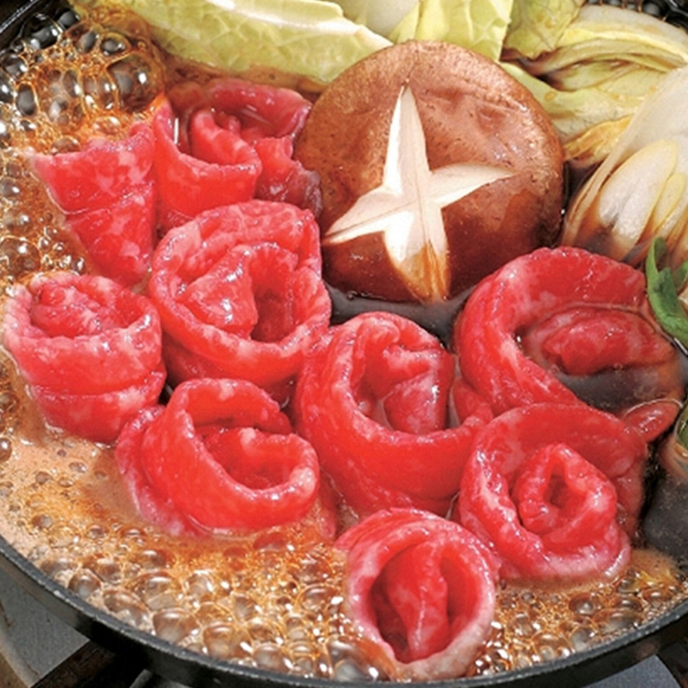 北海道　宗谷黒牛　すき焼き