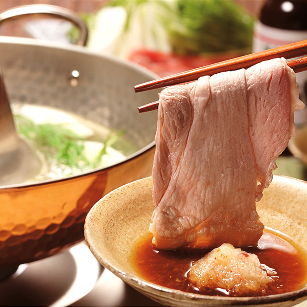 鹿児島県産 黒豚肉 「黒の匠」 バラしゃぶしゃぶ（600ｇ）