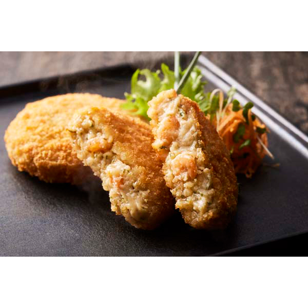 大阪 「洋食Revo」 エビクリームコロッケ（油調済）