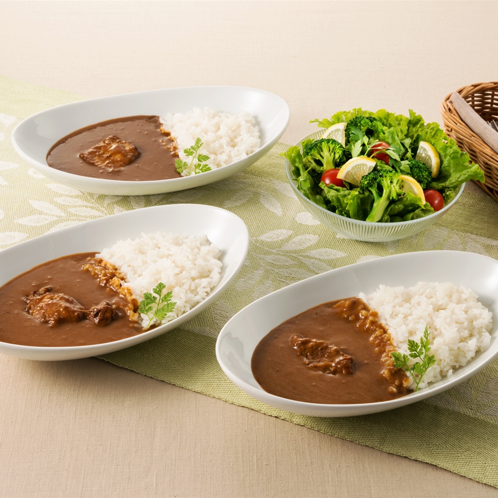 福岡 博多とんこつカレーセット