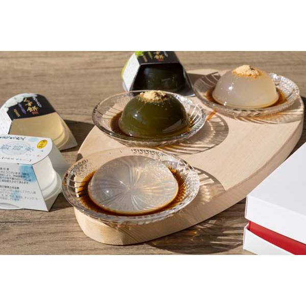 奈良 「亀久堂」 くず餅詰め合わせ（吉野葛水）10個