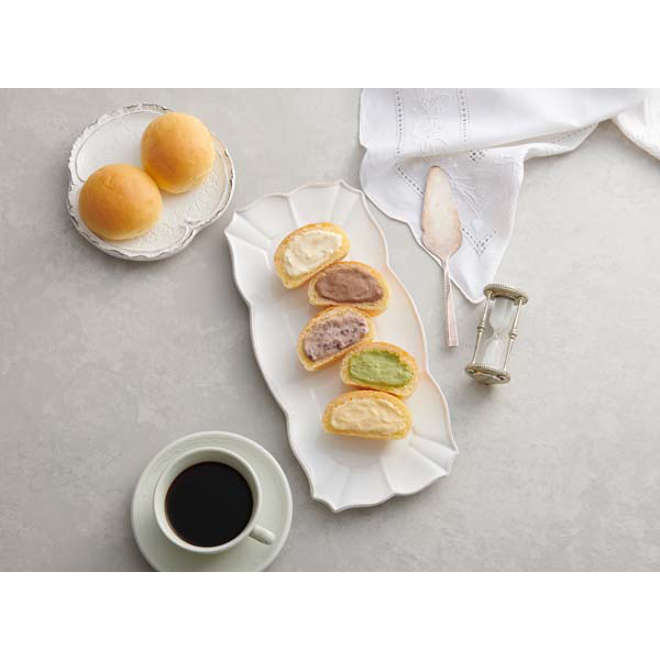 広島 「八天堂」 とろける瀬戸内くりーむパンレモン6種12個詰合せ