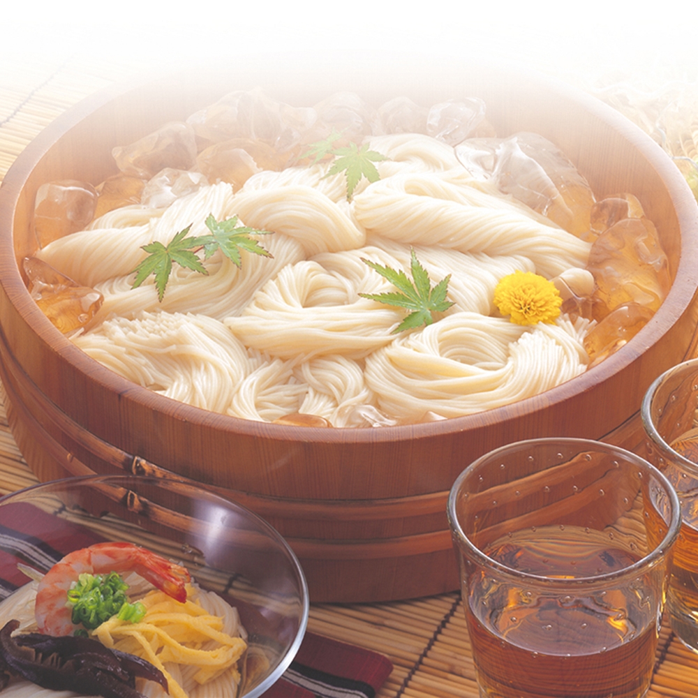 「揖保乃糸」・「三輪素麺」 二大素麺　味くらべ　B