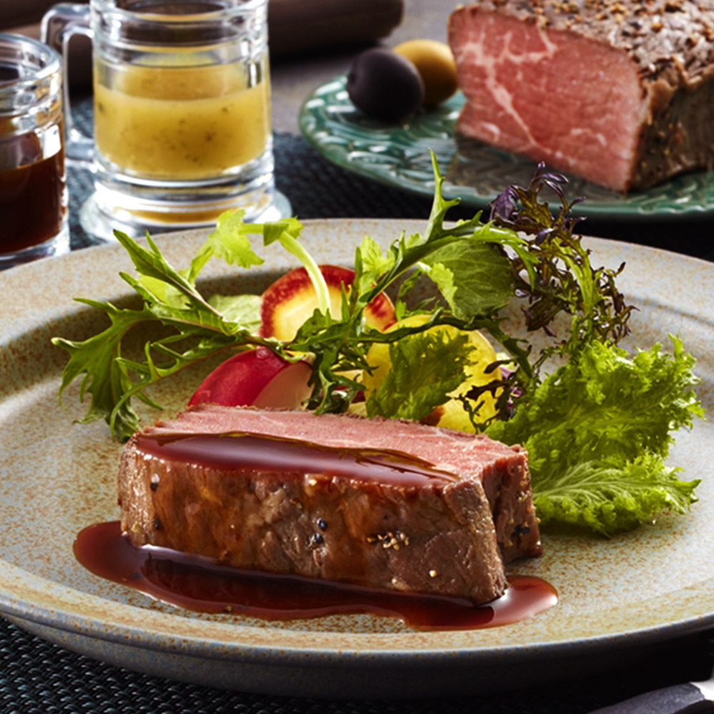 東京小金井 「TERAKOYA」 監修　2種のソースで味わうローストビーフ　B