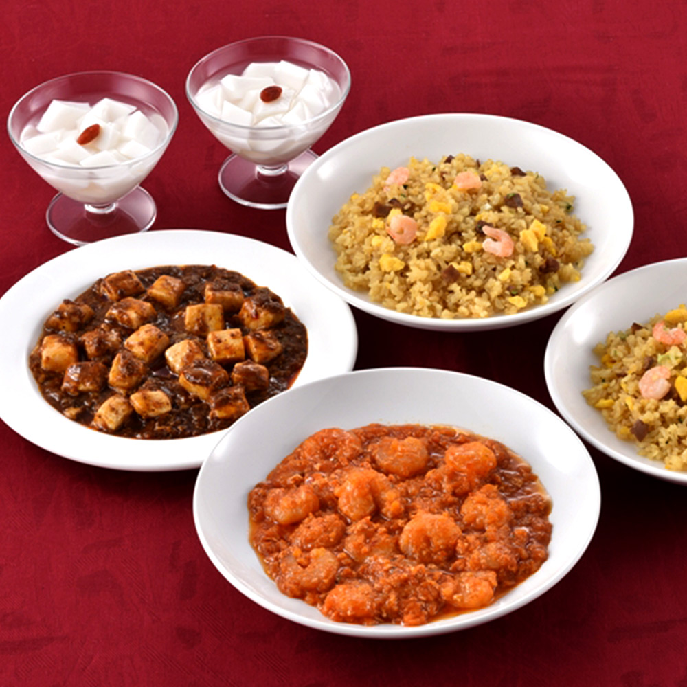 東京 「赤坂四川飯店」 監修 本格中華4種セット