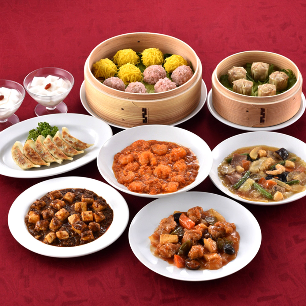 東京 「赤坂四川飯店」 監修 中華料理セット　D