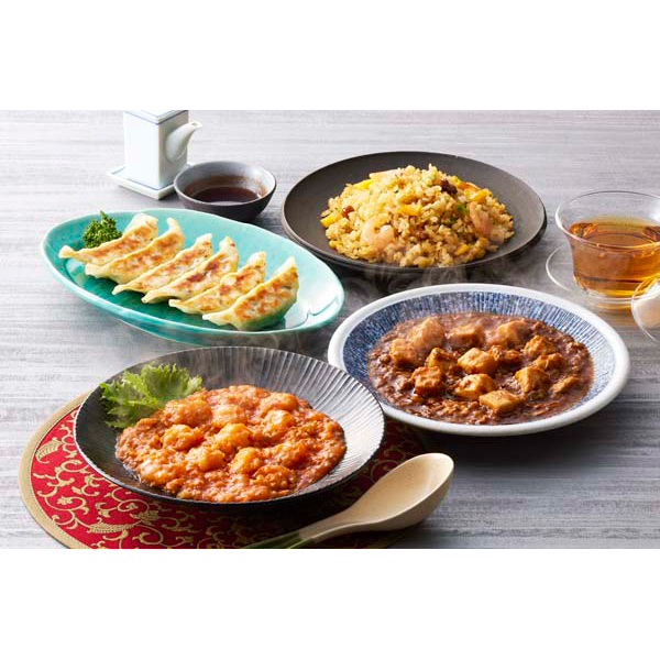 東京 「赤坂四川飯店」監修 本格中華4種セット