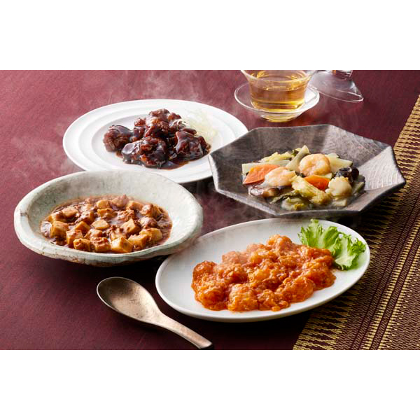 「菰田欣也」監修 本格中華4種セット