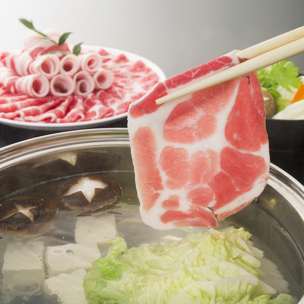 鹿児島 「薩摩公兵衛」 黒豚肉しゃぶしゃぶセット500g