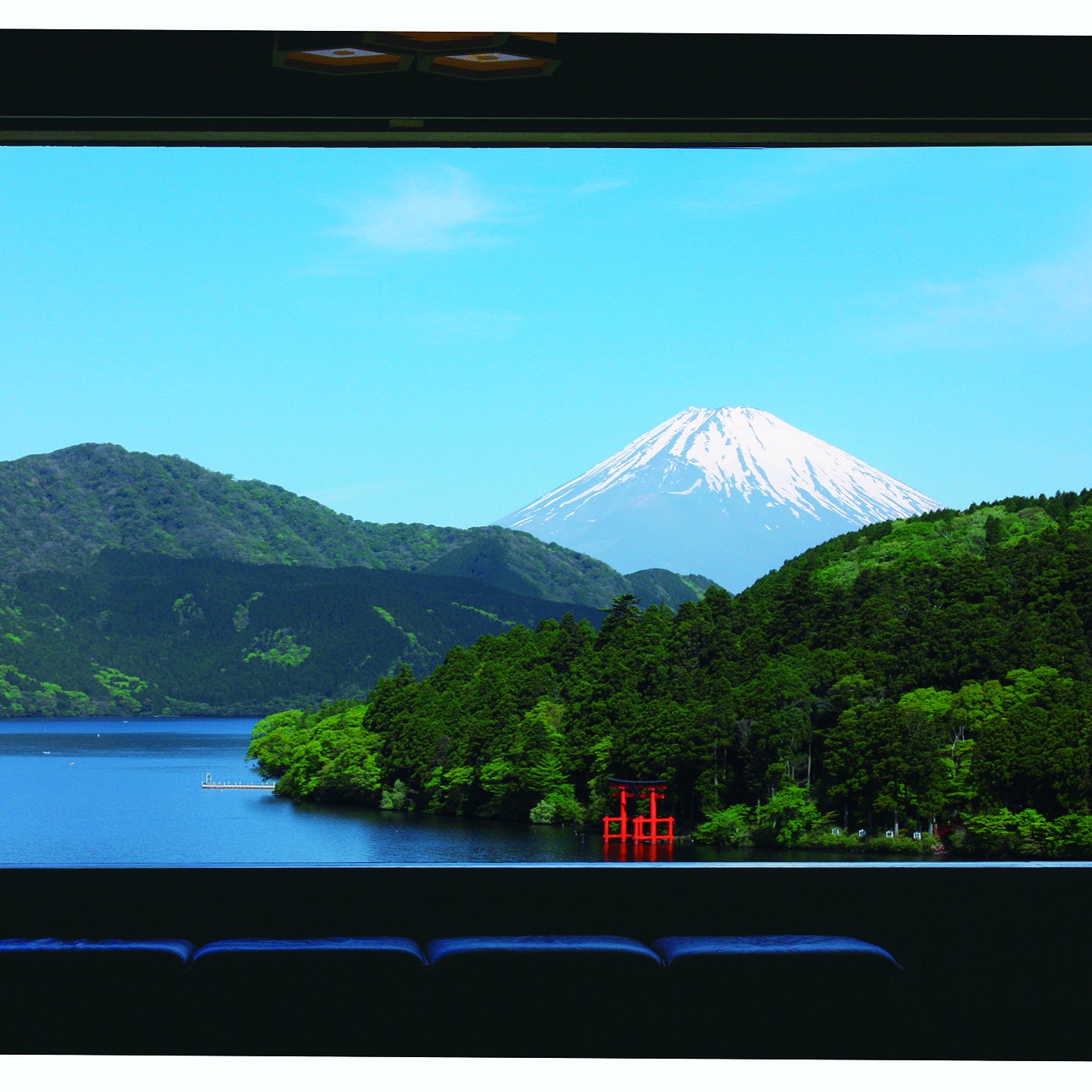 箱根芦ノ湖成川美術館　2名様　美術館入館（1ドリンク+お土産付）