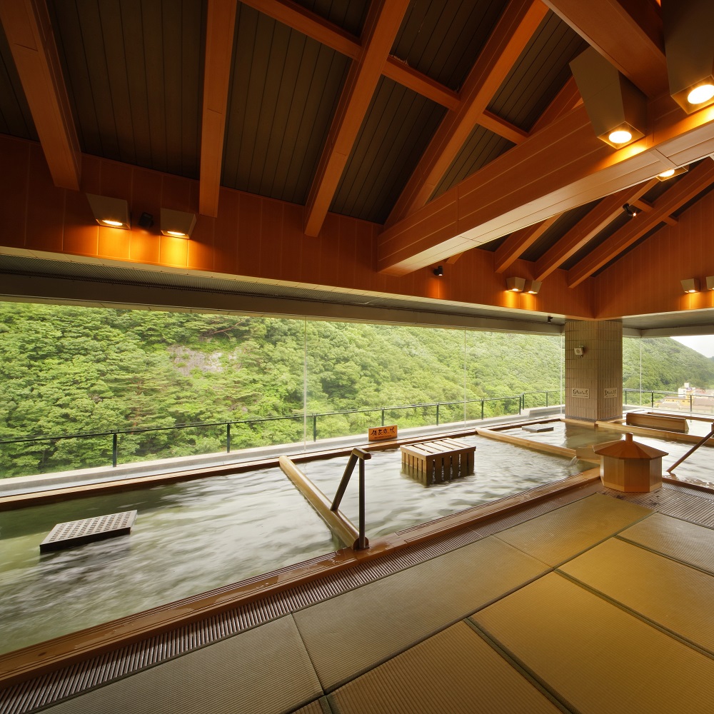 ホテル華の湯　2名様　日帰り入浴プラン(昼食付)