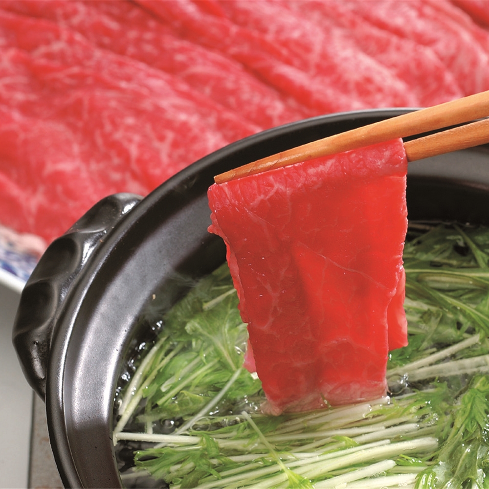 奈良　大和牛　すきしゃぶ用モモ400g