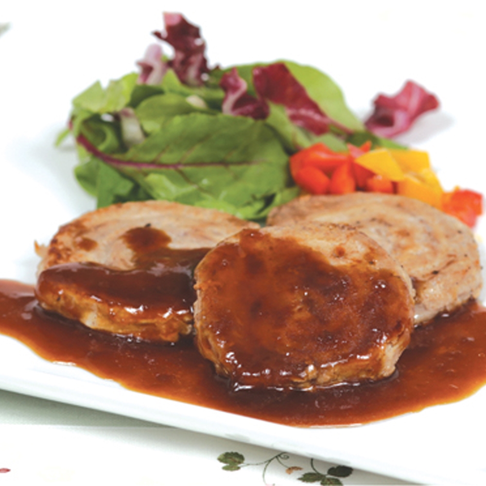 鹿児島県産黒豚肉ミニロールステーキ　10個