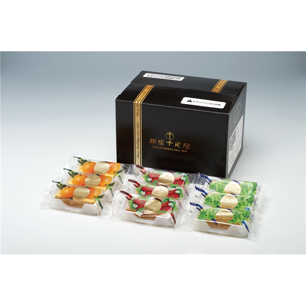 「銀座千疋屋」 銀座ミルフィーユアイス