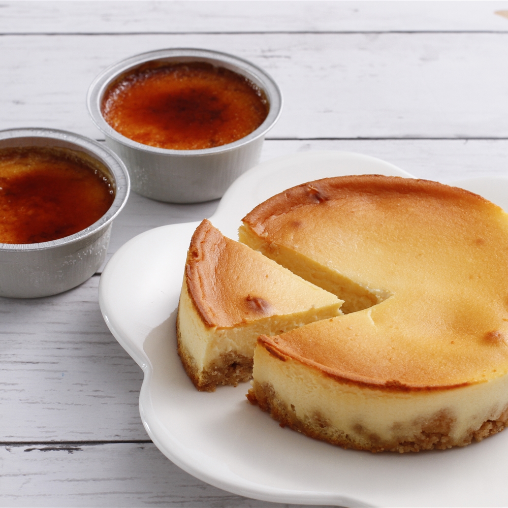 「乳蔵」 北海道ベイクドチーズケーキ・あいすプリン