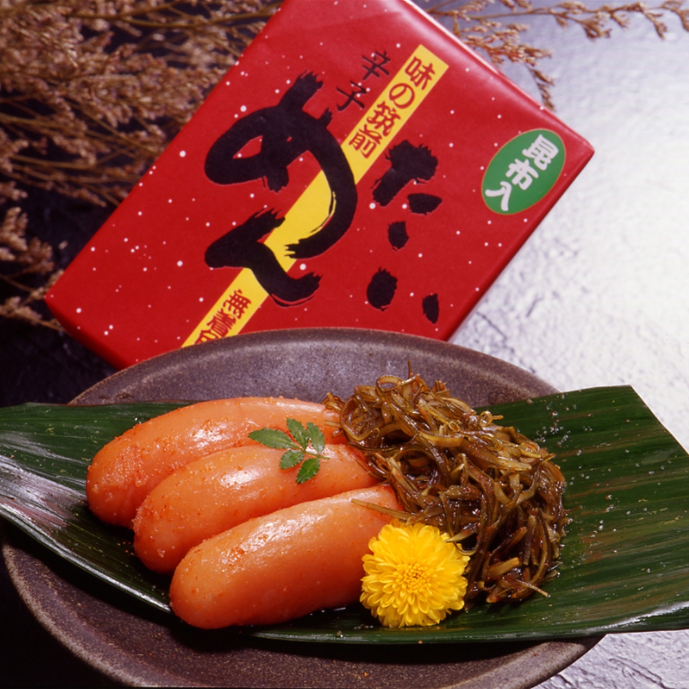 福岡　昆布漬辛子明太子（無着色）　C