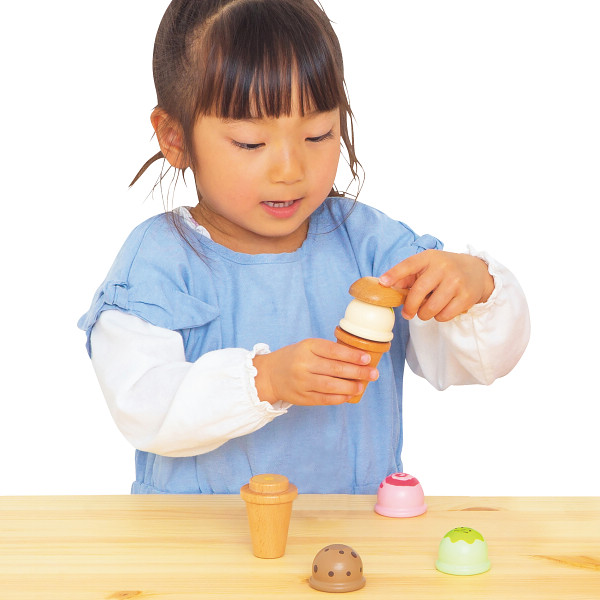 ウッディプッディ　アイスセット