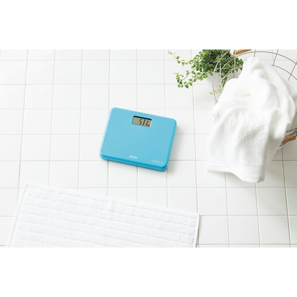 タニタ　デジタルヘルスメーター　ブルー
