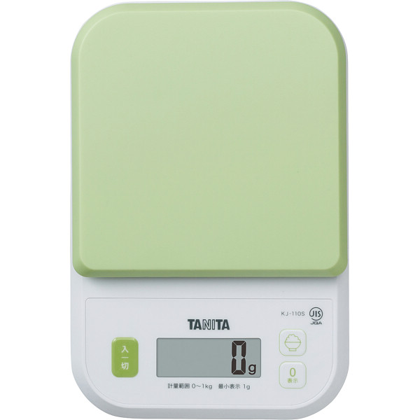 タニタ　デジタルクッキングスケール　グリーン