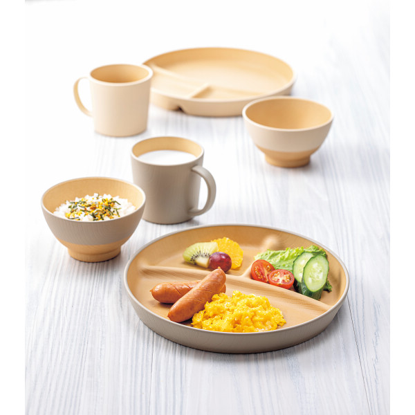 やさしい彩り　抗菌食育セット　あま色