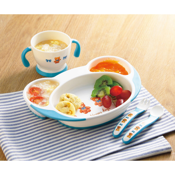 ベビー食器３点セット　くま