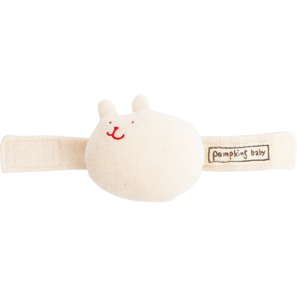 オーガニック　レッグウォーマー×ガラガラセット　A