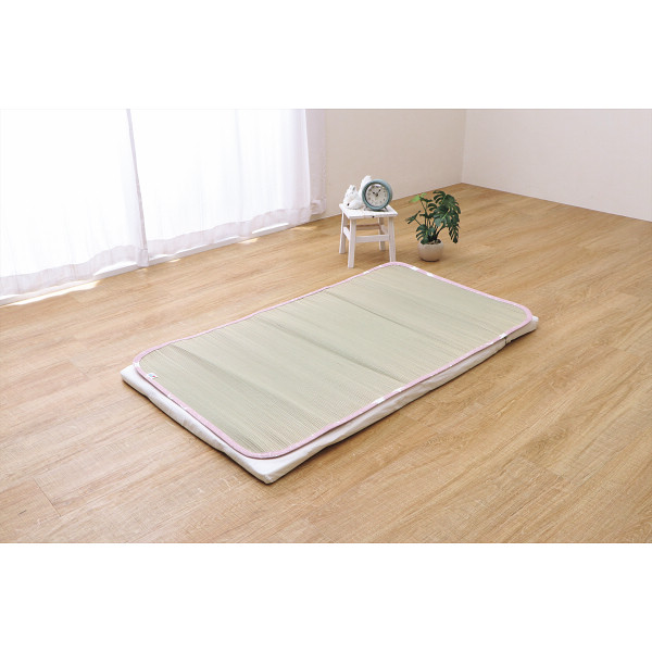 寝汗対策　ベビー敷パッド　ピンク