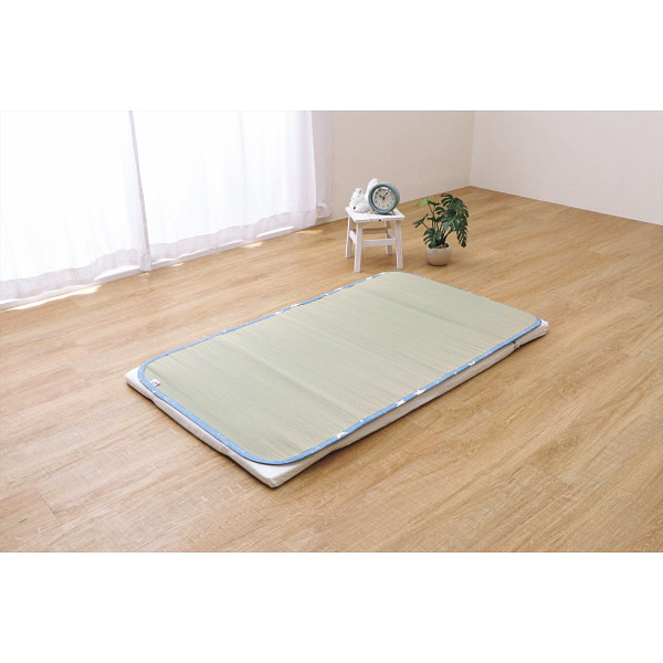 寝汗対策　ベビー敷パッド　ブルー