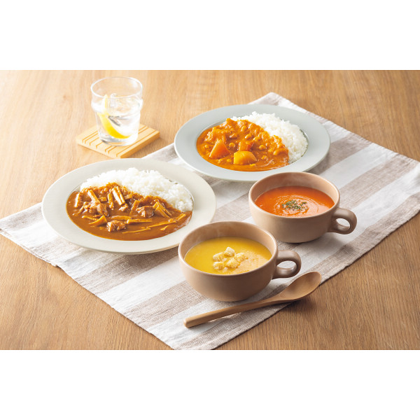 ＮＫからだに優しいカレースープ７食セット