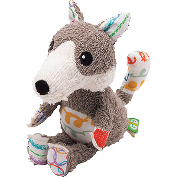 ジジ　ぬいぐるみ・ラトルセット　イブ（グレー）