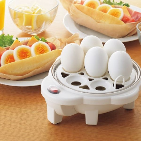 グラート 電気ゆでたまご器(蒸し目皿付)