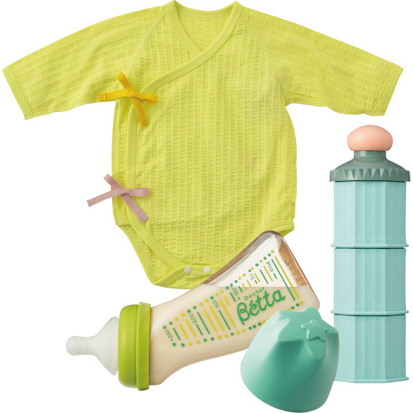 絹のうぶぎ付ドクターベッタ　ボトル＆ミルクケース