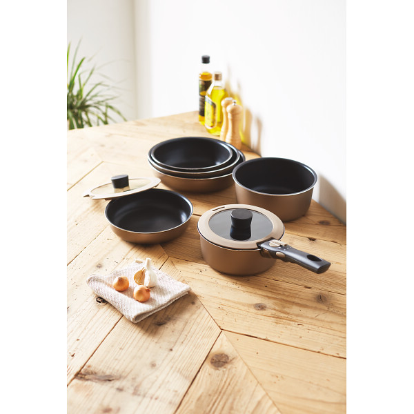 ブラナーノⅡ　着脱ハンドル鍋６点セット