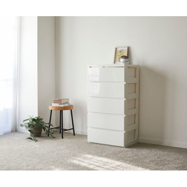 カラースタイルチェスト５段　A