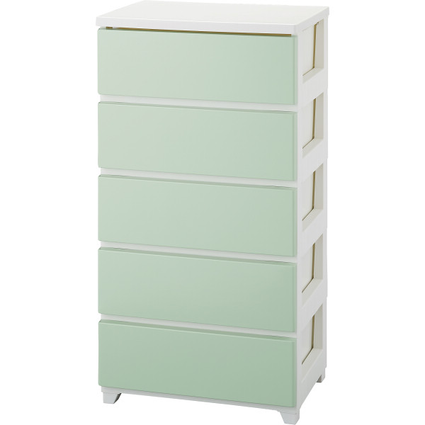 カラースタイルチェスト５段　B