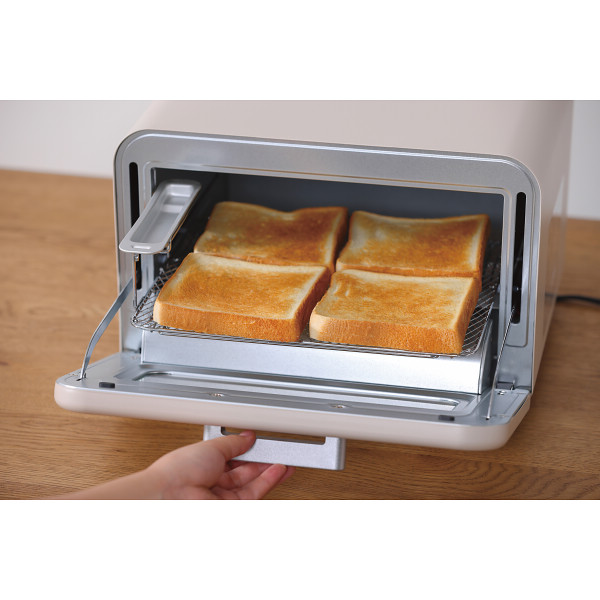 アイリスオーヤマ　スチームカーボントースター（４枚焼き）