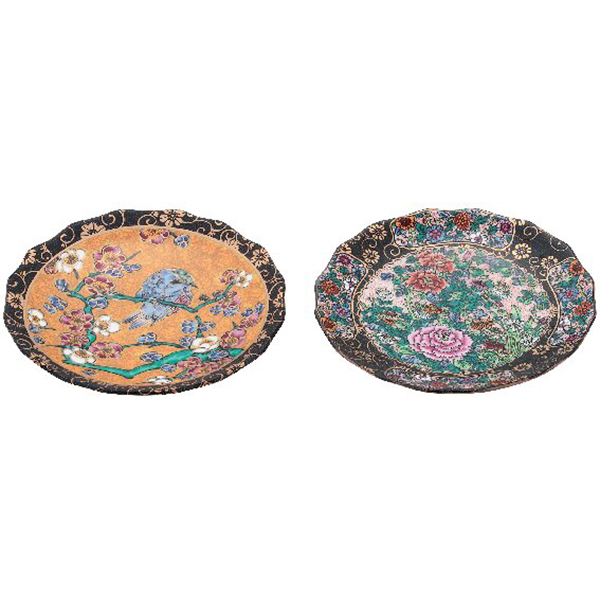 九谷焼 13cm皿揃 吉田屋 錦絵 | SITE_TITLE_NAME