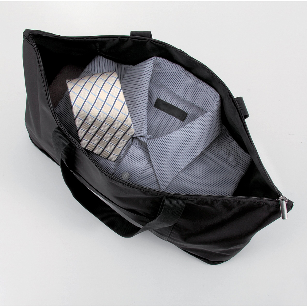 イングランドハウス ポケッタブルボストンバッグ(ブラック