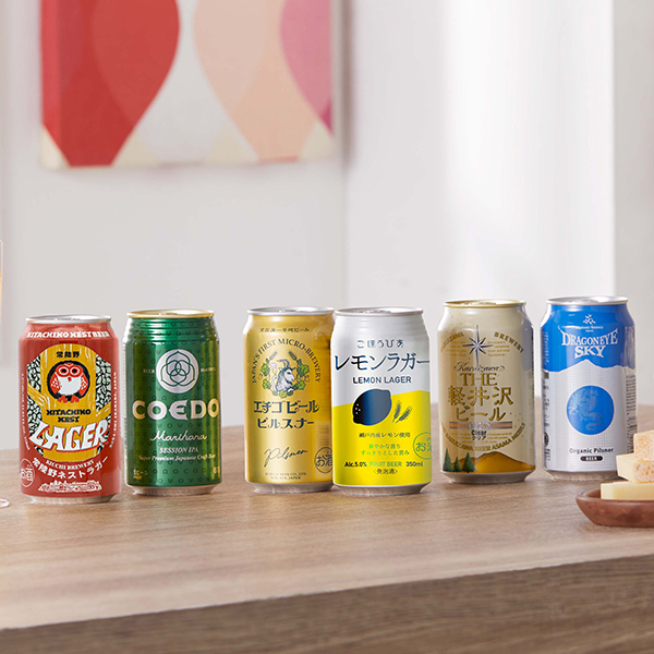 クラフトビ－ル６種飲み比べ １２本