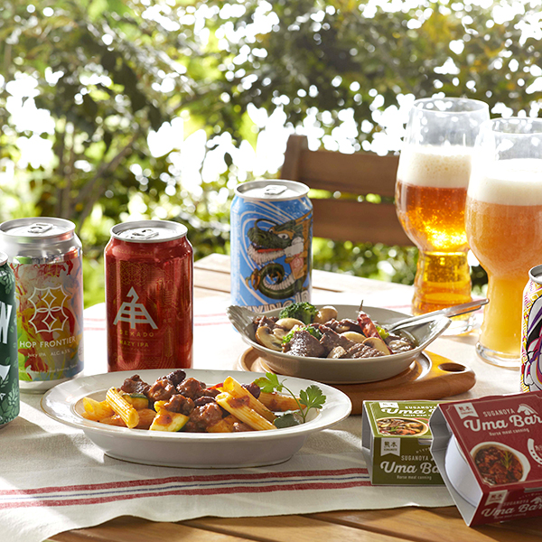 ＩＰＡ６種飲み比べ　おつまみ付きセット