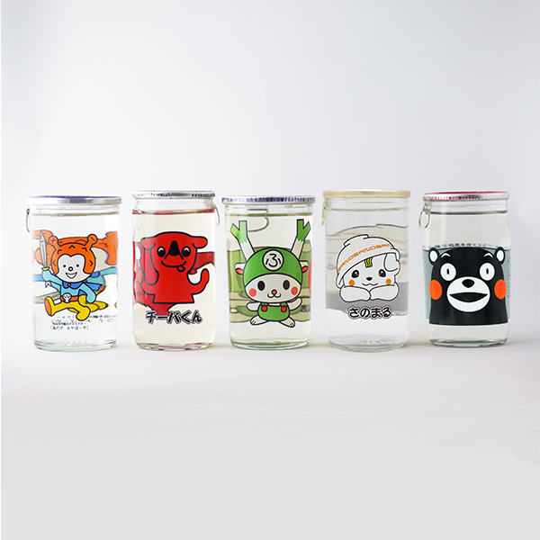 ＜選抜メンバー＞　ゆるキャラ酒(ざけ)５種セット