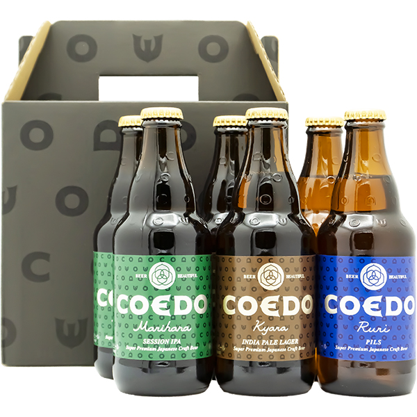 ＣＯＥＤＯブルワリー ３種６本飲み比べ